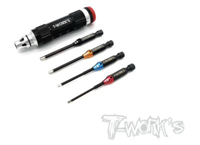 T-Work's】TT-081 ファンクションHEXツールキット【1.5/2.0/2.5/3.0mm